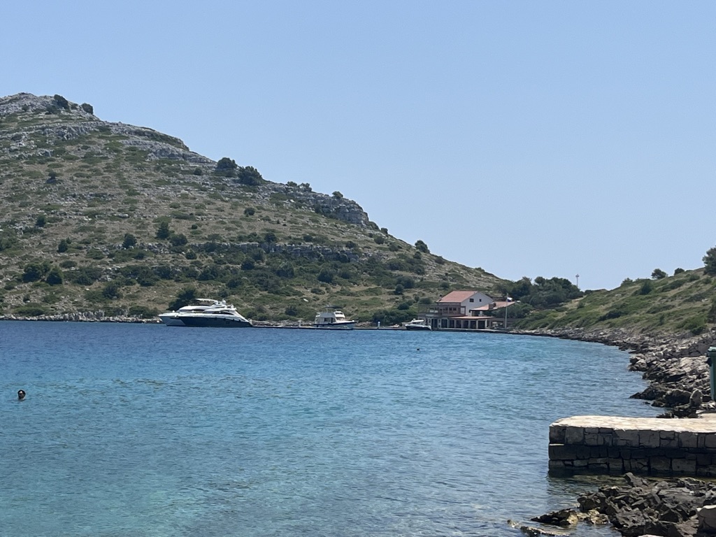 Restaurant Kornati auf der Insel Levrnaka auf den Kornaten, Dalmatien