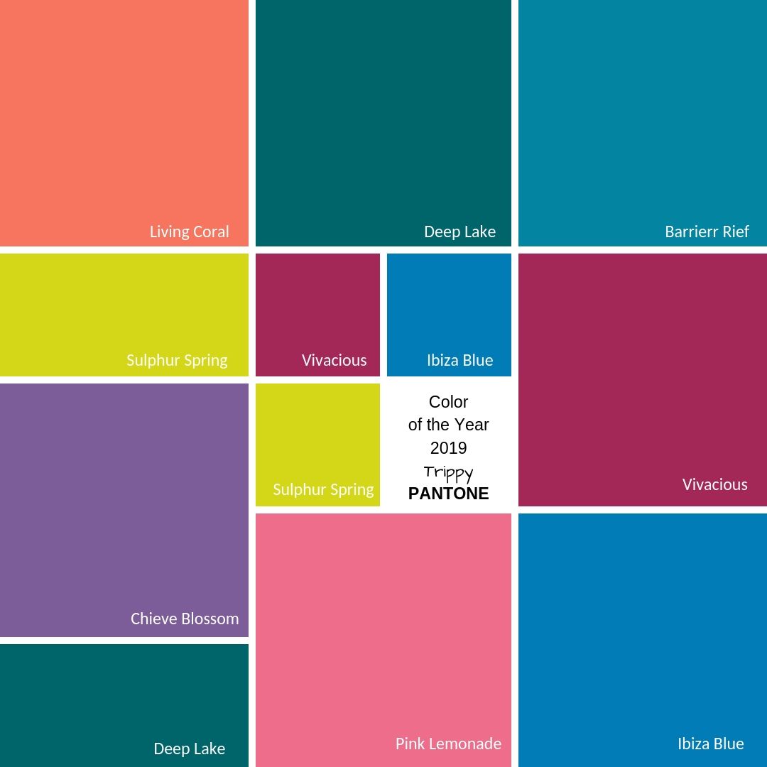 Farbe_Pantone_2019_FS_Trippy Farbe Pantone 2019 Fruehling Sommer Trippy
