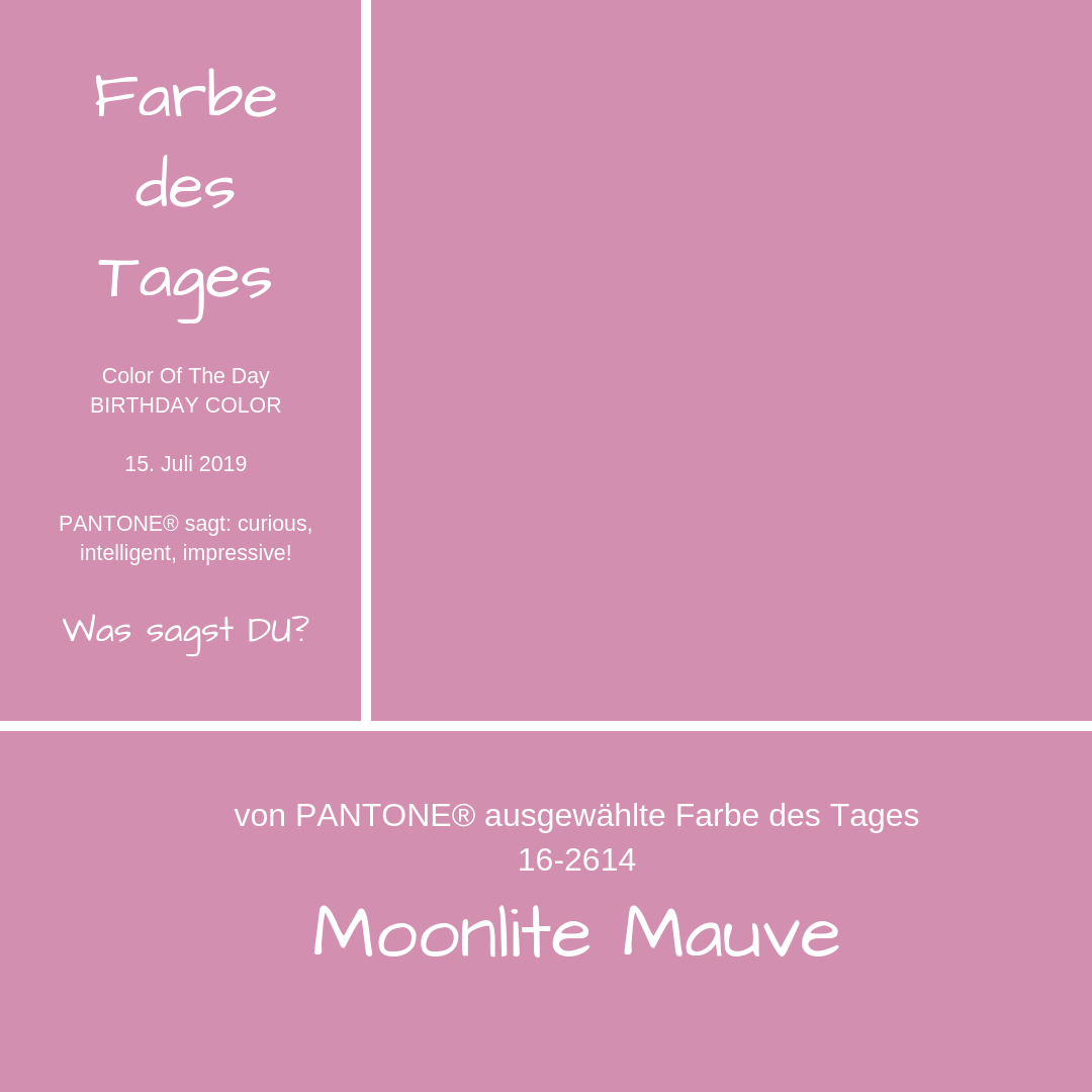 Farbe_Pantone_Tagesfarbe_20190715 Farbe_Pantone_Tagesfarbe_20190715
